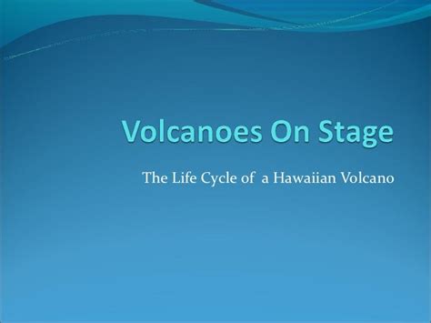 Volcanoes On Stage 07