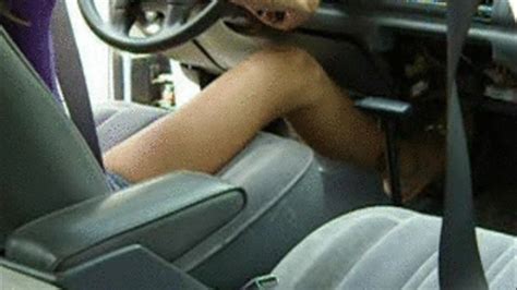 Lexi Cranking And Revving Back Seat Pedal Pump Car Cranking Flooded Engines Clips4sale