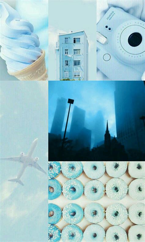 🖤 Aesthetic Pictures For Wall Collage Blue 2021