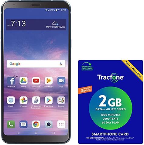 Tracfone Lg Stylo 4 4g Lte Prepaid Smartphone With Amazon Exclusive 40