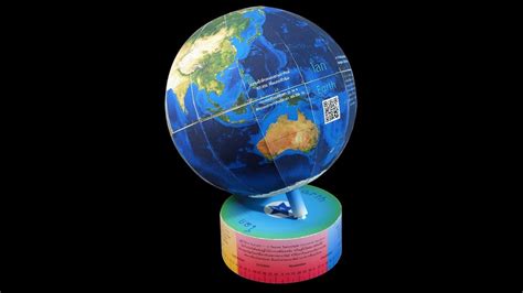 Making Earth Globe ประดิษฐ์ลูกโลกกระดาษ Youtube
