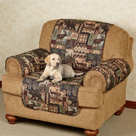 Lodge Quilted Microfiber Pet Furniture Covers