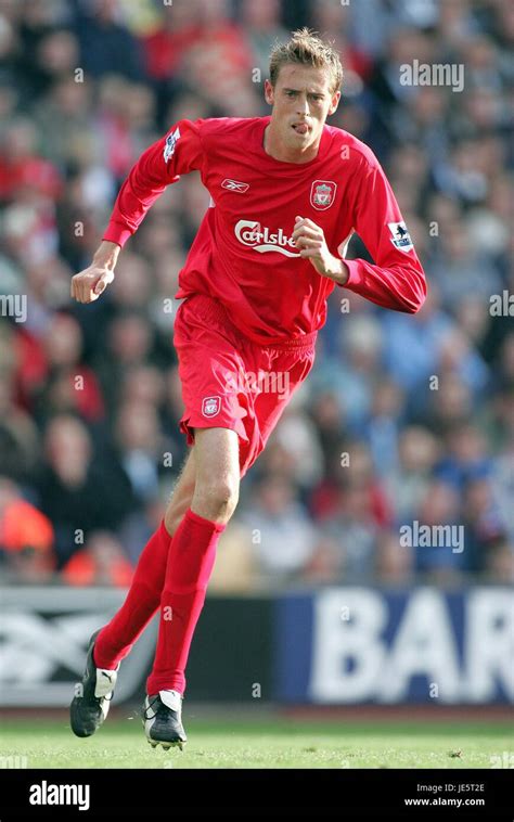 Peter Crouch Liverpool Fc Anfield Liverpool England 02 October 2005