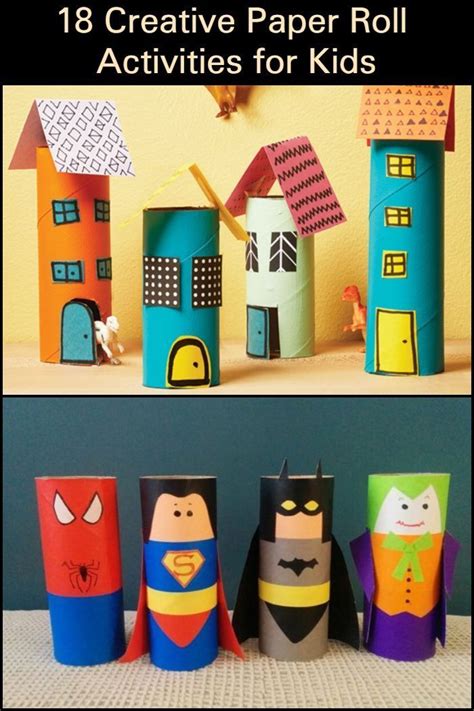 Creative Paper Roll Projects For Kids Craft Projects For Every Fan