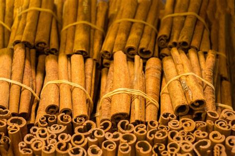 Premium Photo Bundles Of Cinnamon Sticks In Stock