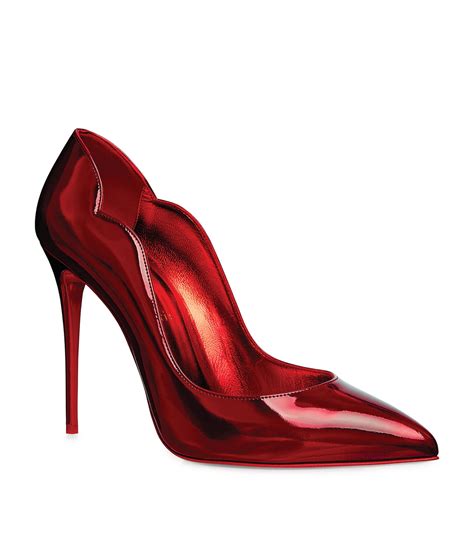 christian louboutin hot chick patent leather pumps 100 harrods us