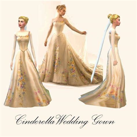 Sims 4 Cc Cinderella Dress