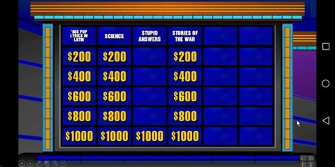 Jeopardy Powerpoint Game Template Etsy Free Hot Nude Porn Pic Gallery