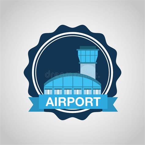 Airport Terminal Design Stock Vector Illustration Of Graphic 63369490