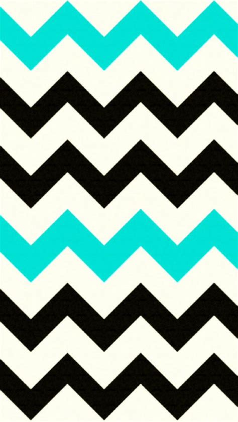 Teal Chevron Wallpaper For Iphone