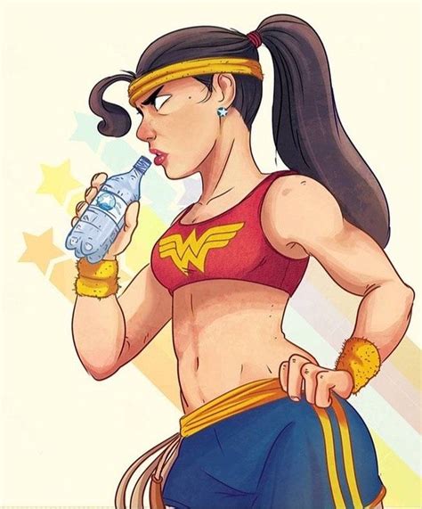 LMH Artist Unknown Female Superhero Wonder Woman Artwork Disney