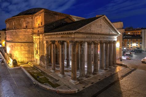 Pantheon Rome Italy Stock Photo Image Of Church 128906782