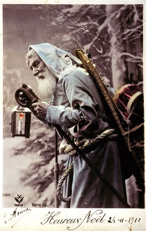 10 Vintage Sinister Santa Christmas Cards From The Late 19th And Early
