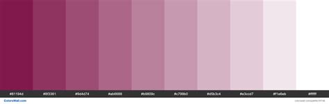 Tints Xkcd Color Merlot 730039 Hex Colors Palette Colorswall