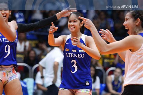 Uaap Ateneo S Wong Gives Full Credit To Spikers After Superb Game Abs Cbn News