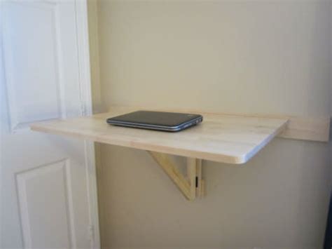 You can position it at the height of a normal table or a bar. How I Set Up and Use A Norbo Ikea Wall-Mounted Drop-leaf ...