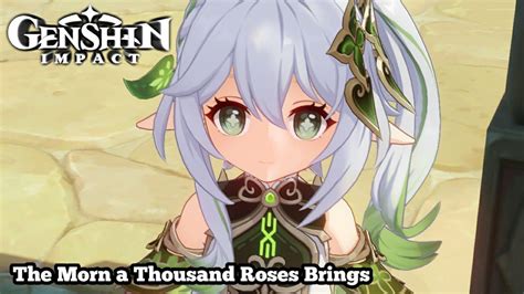 Genshin Impact - The Morn a Thousand Roses Brings (All Cutscene) - YouTube