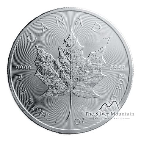 1 Troy Ounce Silver Coin Maple Leaf Buy Silver And Gold Online The
