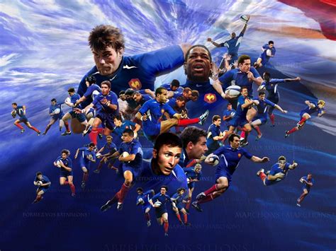 L'équipe de france de rugby à xv qui est plus souvent appelée sous les noms de « xv de france » ou des « bleus » est l'équipe qui évolue sous les couleurs de la france dans les compétitions c'est en 1893 que la première sélection nationale de rugby à quinze est formée pour affronter l'angleterre. ESAT DE ROAIX - Page 4