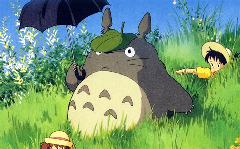 Wallpaper For Desktop Laptop Ap13 Totoro Art Cute Anime Illustration