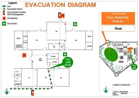 Order Your Emergency Evacuation Diagram Cmg Fire And Safety