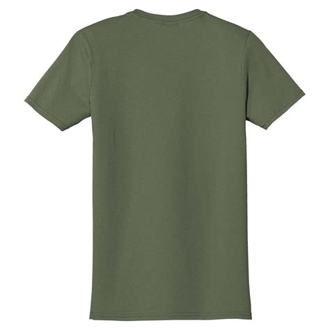 Gildan 64000 Softstyle T Shirt Military Green Full Source
