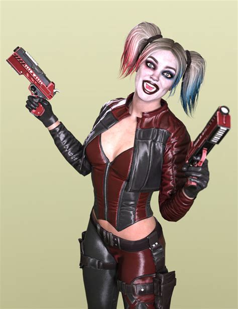 Harley Quinn Injustice Render State
