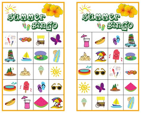 I created this bingo game with 1000 different bingo cards, 500 pages with 2 per page. Printable Picture Bingo Cards For Kids | Printable Bingo Cards