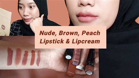 Rekomendasi Lipstick Nude Coklat Youtube