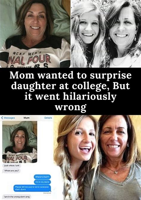 Mom Wanted To Surprise Daughter At College But It Went Hilariously