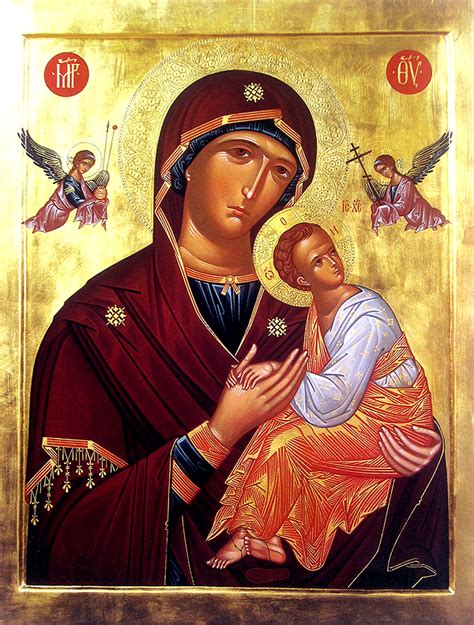 Icon Of The Mother Of God “of The Passion” Orthodox Church In America