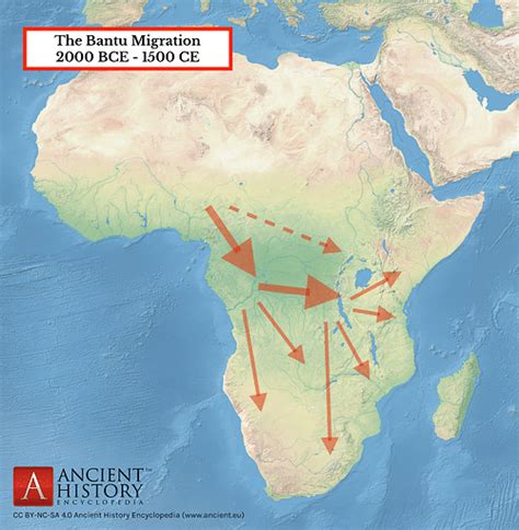 Bantu Migration World History Encyclopedia