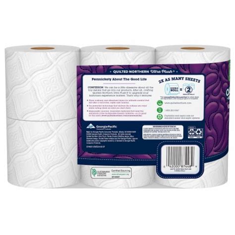 Quilted Northern Ultra Plush Toilet Paper 6 Rolls 6 Rolls Harris Teeter