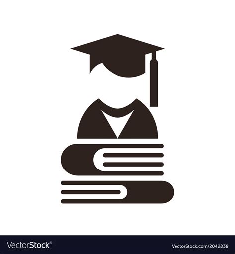 University Avatar Education Icon Royalty Free Vector Image