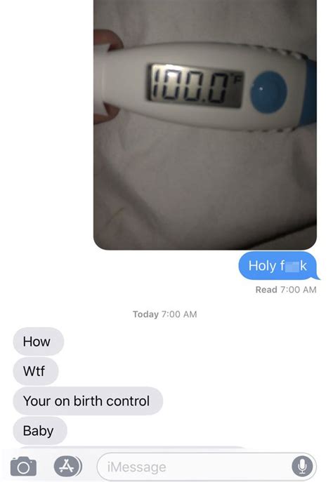 teen awkwardly mistakes girlfriend s thermometer for positive pregnancy test daily record