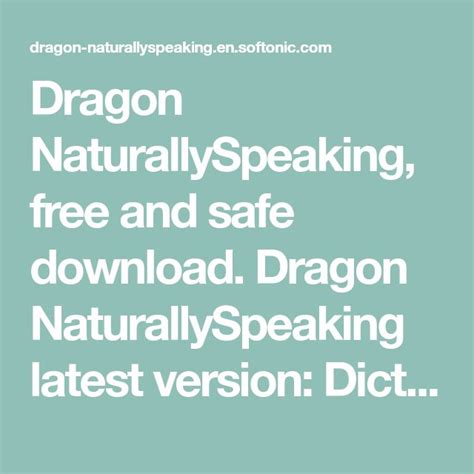 Dragon Naturallyspeaking Voice Recognition Messages Dragon