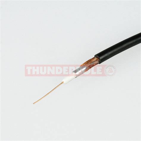Rg58 U Coaxial Cable Black Coax Cable Thunderpole