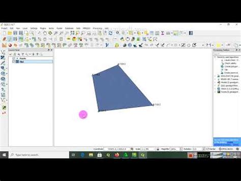 How To Produce A Survey Plan Using Qgis Software Section Youtube