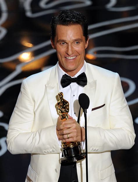 Celebrity Entertainment Matthew McConaughey Finally Gets His Big Win POPSUGAR Celebrity