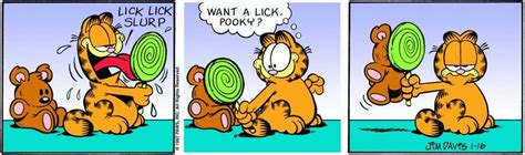 Garfield And Pookie Garfield Garfield Comics Jim Davis