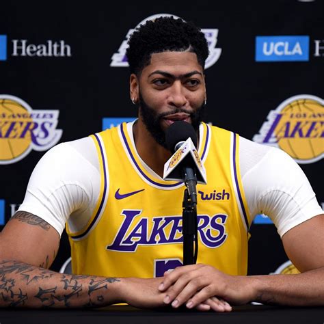 Anthony Davis Addresses 2020 Free Agency Lakers Future At Media Day