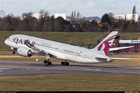 A7 Bch Qatar Airways Boeing 787 8 Dreamliner At Birmingham Photo Id