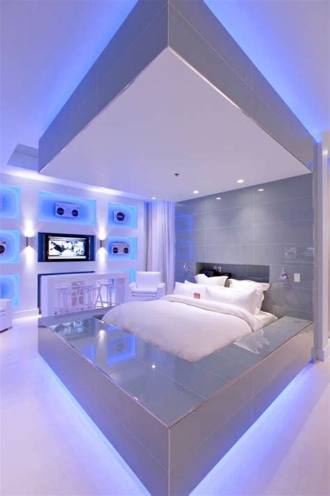 Looks Like A Room From The Future Modern Bedroom Decor Futuristic