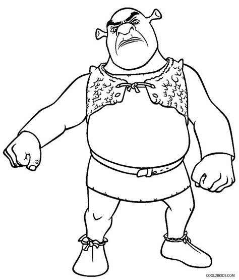 ➜ easy, simple follow along drawing lessons for kids or beginners. Printable Shrek Coloring Pages For Kids | Cool2bKids