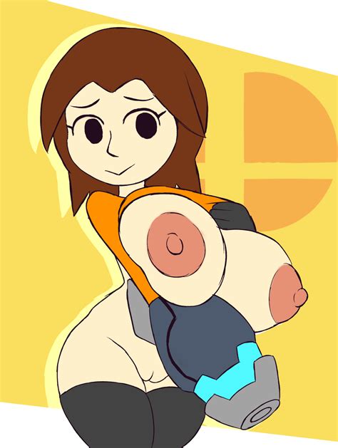 Rule 34 Barely Clothed Big Breasts Breasts Brown Hair