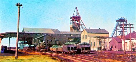 Glace Bay Colliery Circa 1955 Glace Bay Cape Breton Colliery
