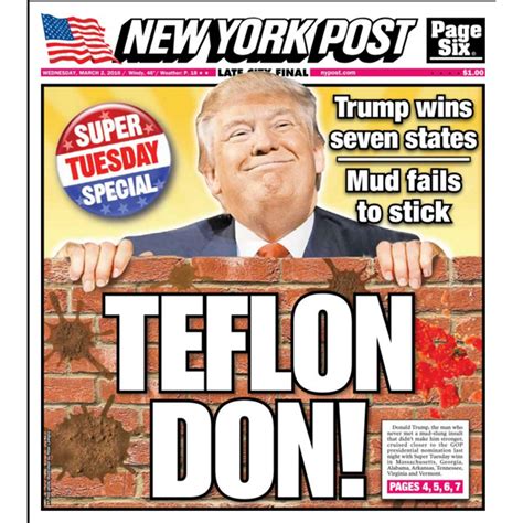The Life Of Donald Trump — Told Through New York Post Covers The Hollywood Reporter