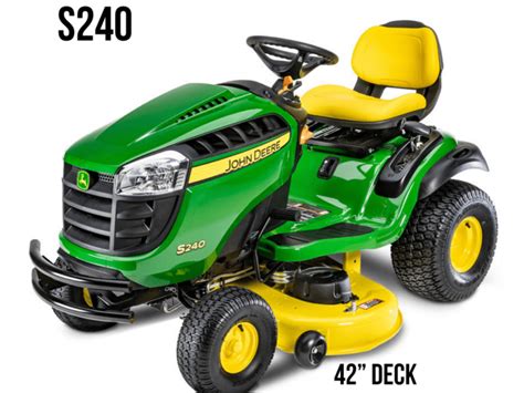 S240 Lawn Tractor 48 In Deck Greenway Equipmentgreenway Equipment
