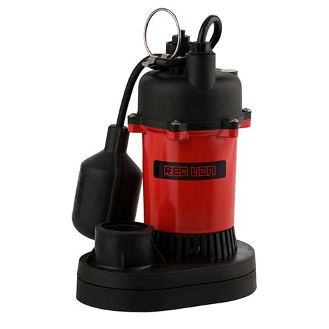Red Lion Pompe De Puisard Submersible 13hp 3200 Galh Rouge