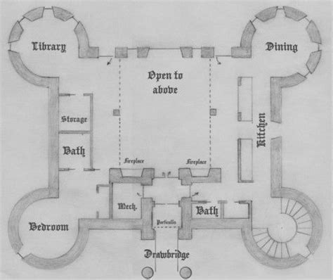 Castle Floor Plan Castle House Plans Sims House Plans Mansion Floor Plan House Floor Plans